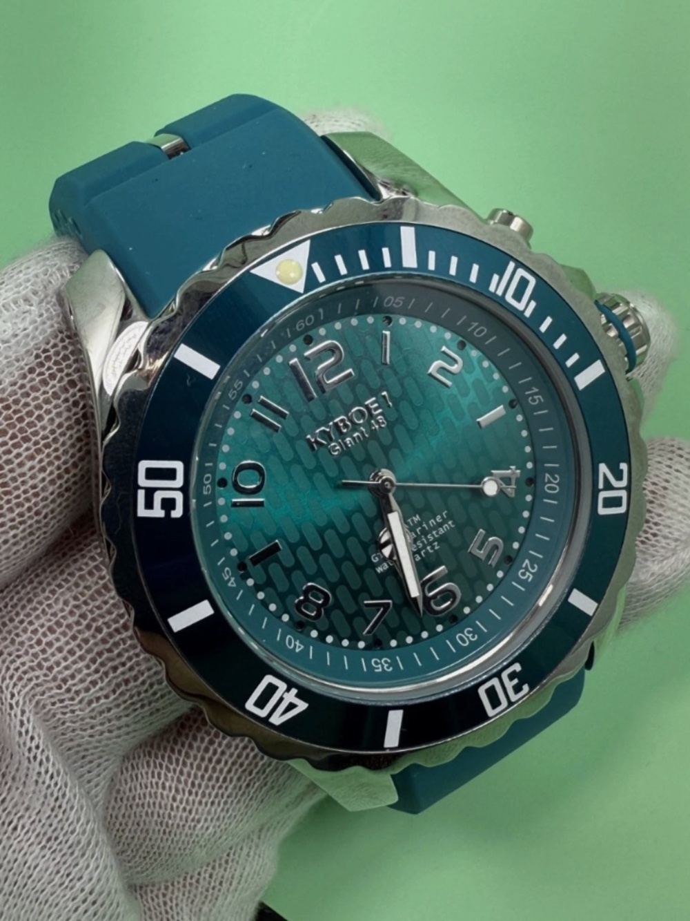 KYBOE! Giant Mariner 48mm Aquamarine Water Resistance Quartz Watch SC13.48-008